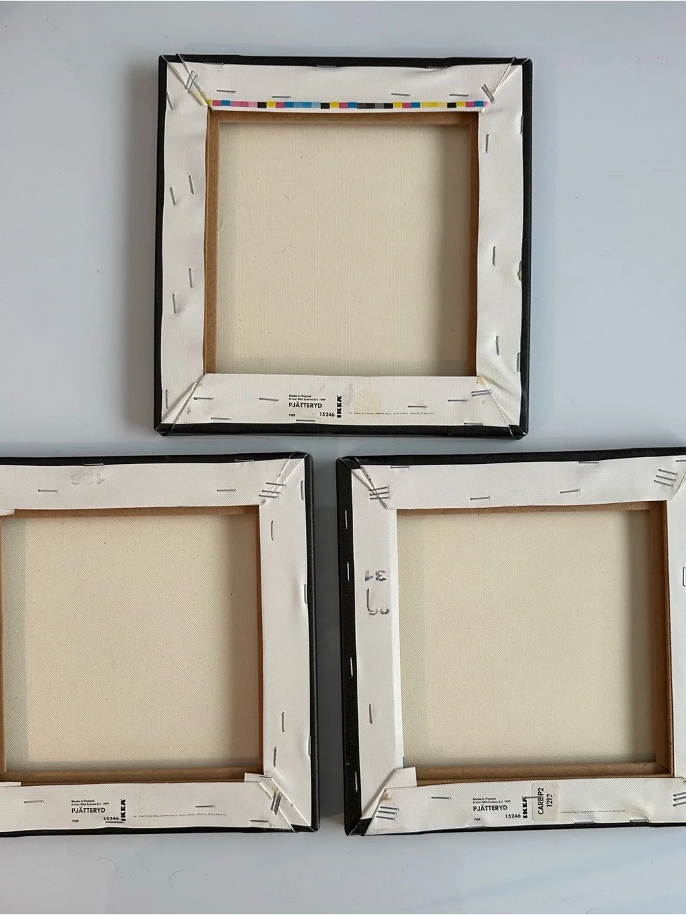 3 Canvas Wall Art IKEA Pjatteryd New York London Paris Pictures Prints Square